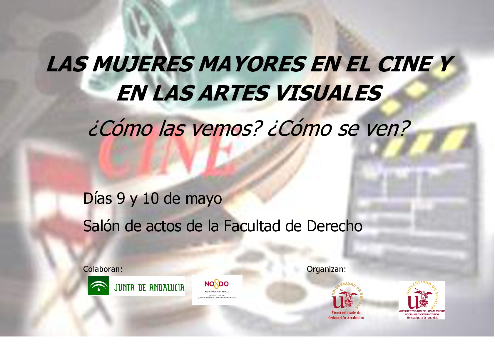 Seminario ‘Las mujeres mayores en el cine y en las artes visuales, ¿cómo las vemos? ¿cómo se ven?