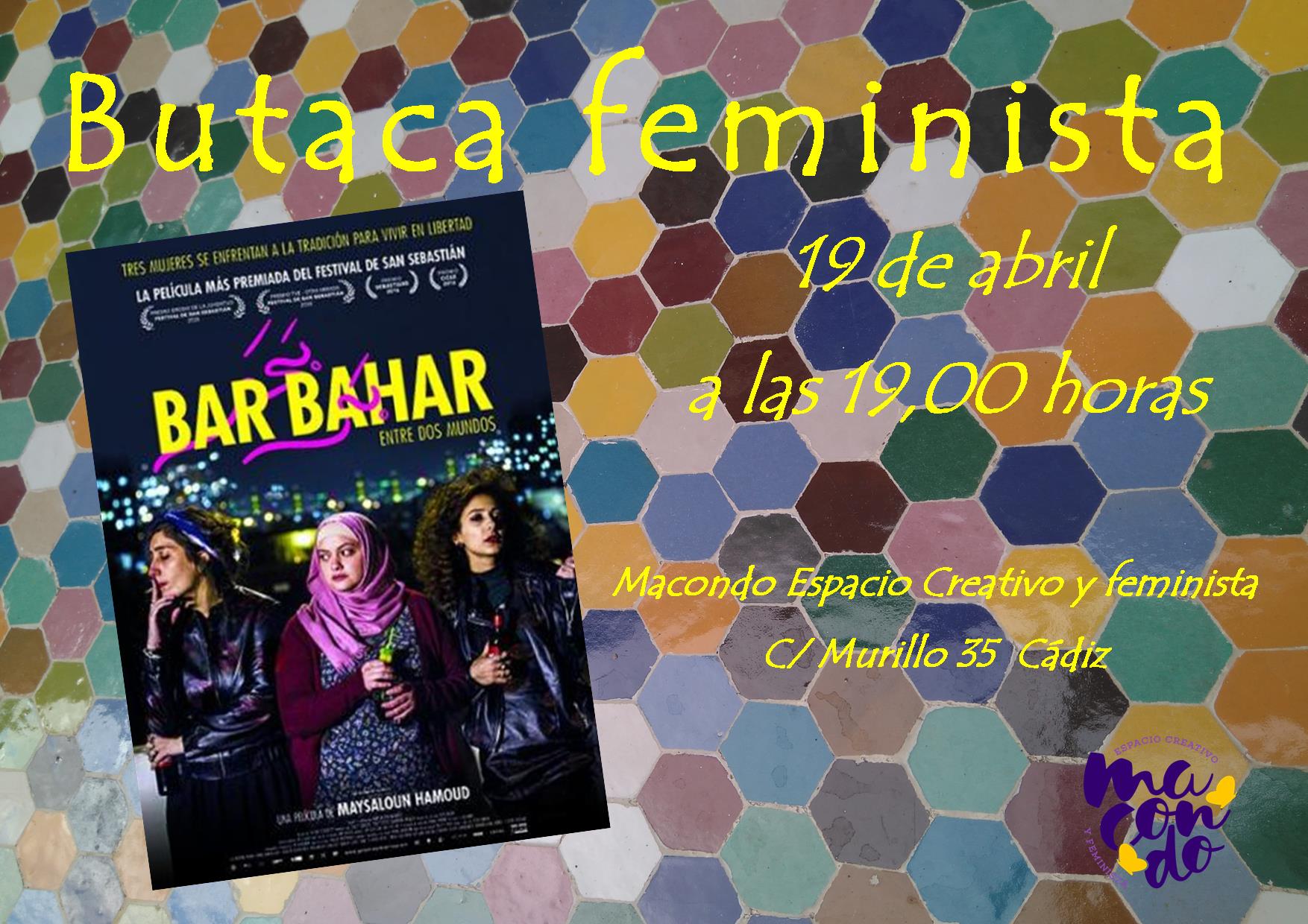 Butaca Feminista, proyección “Bar Bahar”