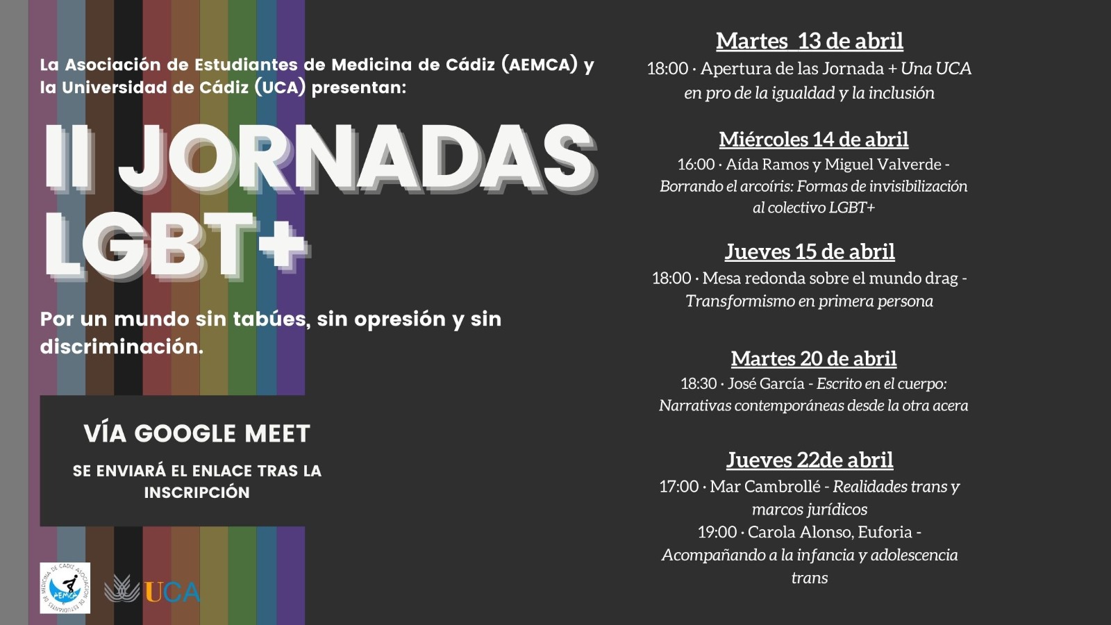 II Jornadas LGBT+ (AEMCA)