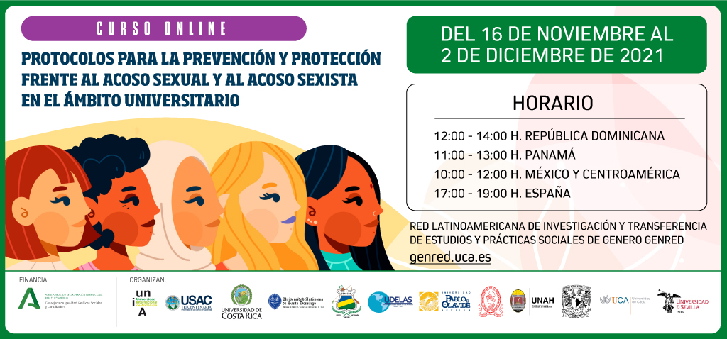 IMG Curso online Protocolos para la prevención y protección frente al acoso sexual y al acoso sexista en el ámbito univer...