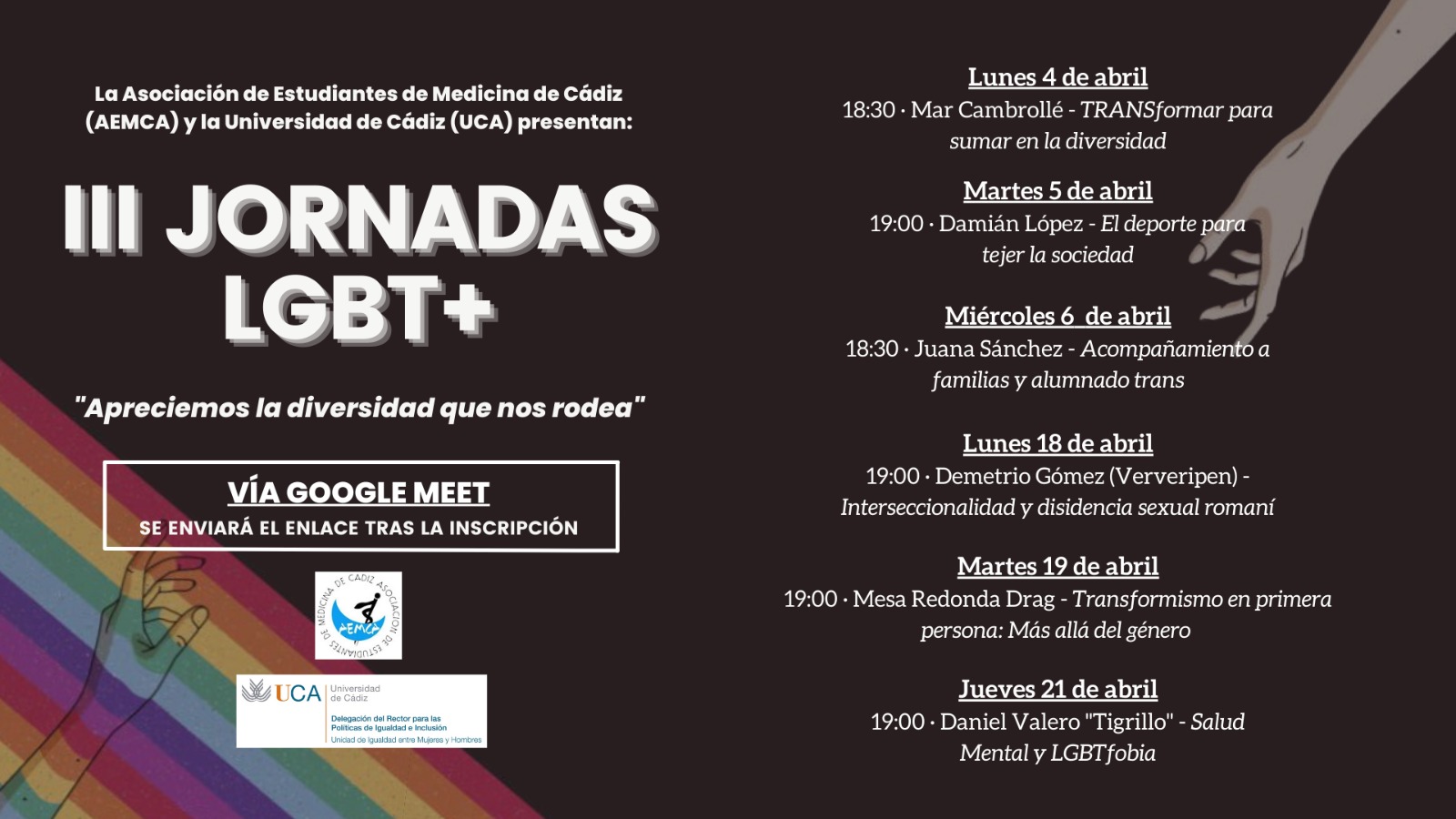 III Jornadas LGTBI+ (AMECA)