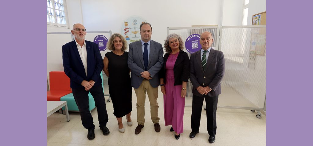 La UCA inaugura tres puntos Violeta en el Campus de Cádiz
