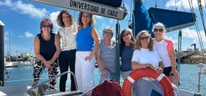 La Red de Ingenieras de la Universidad de Cádiz firma su manifiesto fundacional en una travesía p...